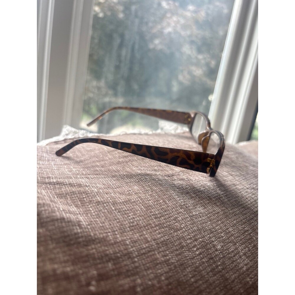 Jones New York JNR005 EKP Brown Tortoise Rectangle Eyeglasses Frames 53-17-140 - Picture 2 of 11